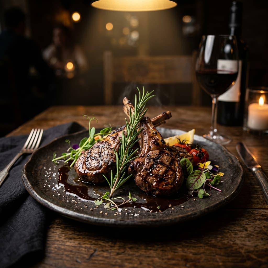 Herb-Crusted Lamb